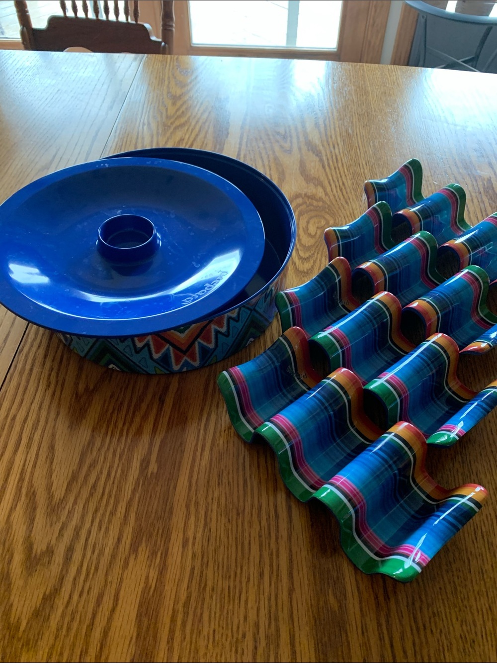 Tortilla & taco holders Colorful Melamine